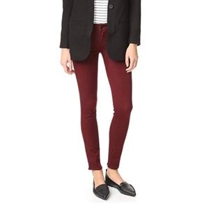 Verdugo Ankle Jeans-Deep Syrah Skinny Size 25
